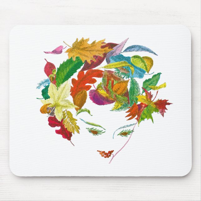 Mousepad Beleza natural ~ Mousepad/ Abstrato Retro Modern (Frente)