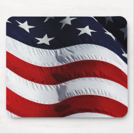 Mousepad Beleza Patriótica da Bandeira Americana