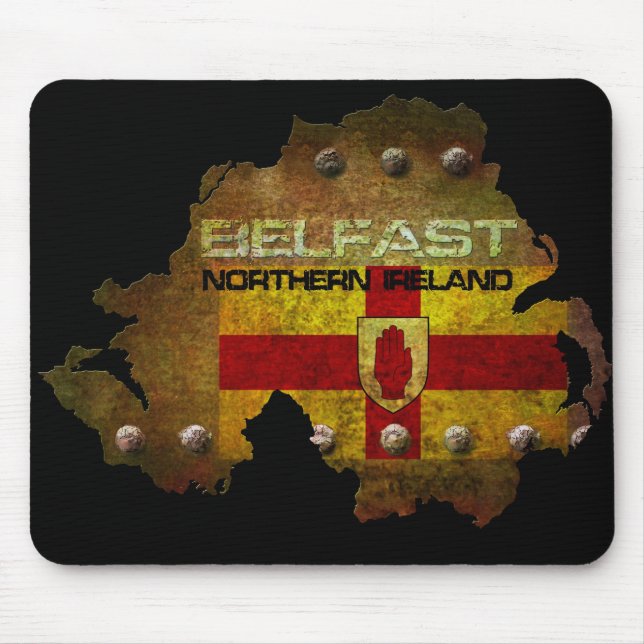 Mousepad Belfast Irlanda do Norte (Frente)