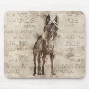 Mousepad Belga Malinois - Mechelaar - Maligator