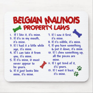 MOUSEPAD BELGA MALINOIS PL2