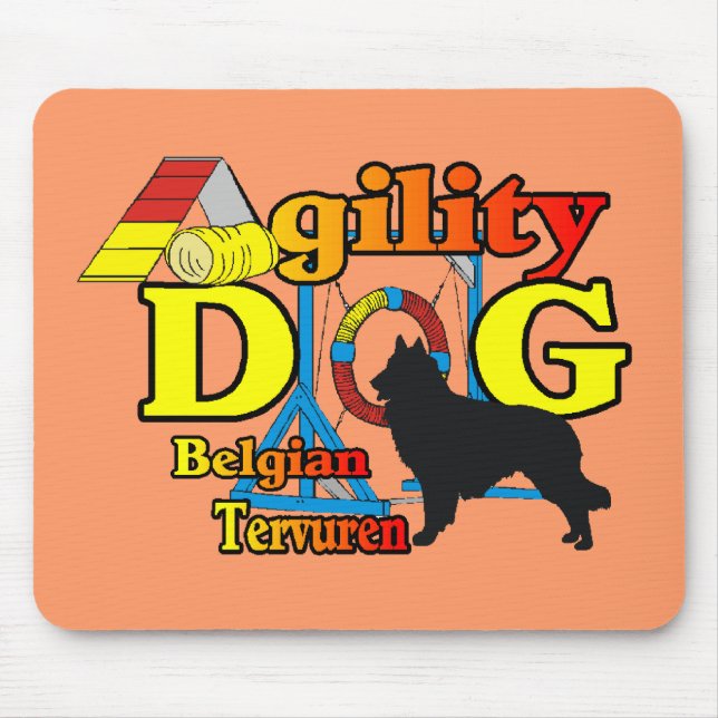 Mousepad Belga Tervuren Agilidade Shirts Ofertas (Frente)