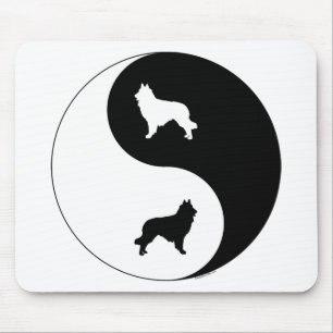 Mousepad Belga Tervuren Yin Yang