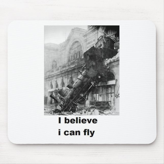 Mousepad believe i can fly (Frente)