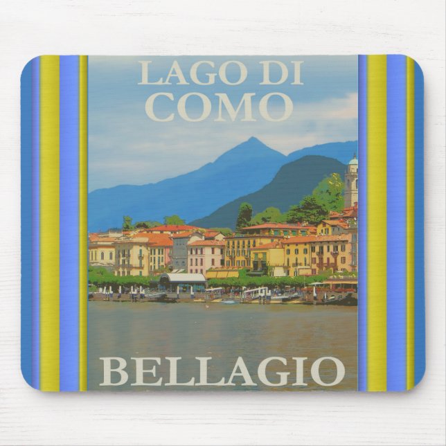 Mousepad Bellagio Itália Poster (Frente)
