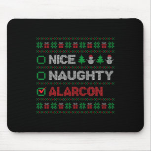 Mousepad Belo Alarcon da Lista de Natal Feia