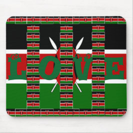 Mousepad Belo Bonito Vermelho Vermelho Vermelho Preto Único