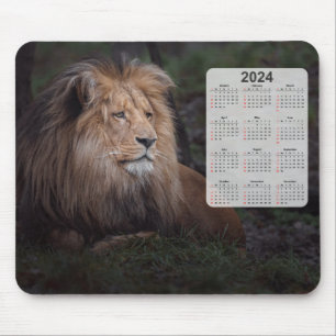 Mousepad Belo Calendário do Katanga Lion 2024