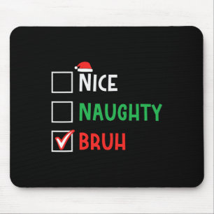 Mousepad Belo Casamento De Família De Natal Engraçado Bruh