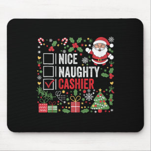 Mousepad Belo Cashier Engraçado Natal Papai Noel T