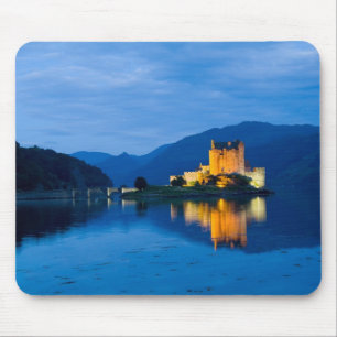 Mousepad Belo castelo de Eileen Donan, em Dornie Ocidental