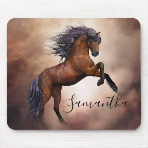 Mousepad Belo Cavalo Marrom Profundo