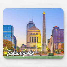 Mousepad Belo Centro Indianápolis, Indiana, EUA