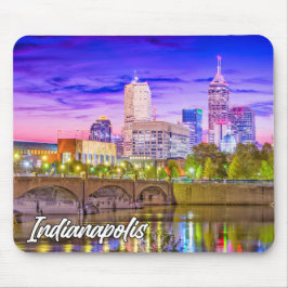 Mousepad Belo Centro Indianápolis, Indiana, EUA