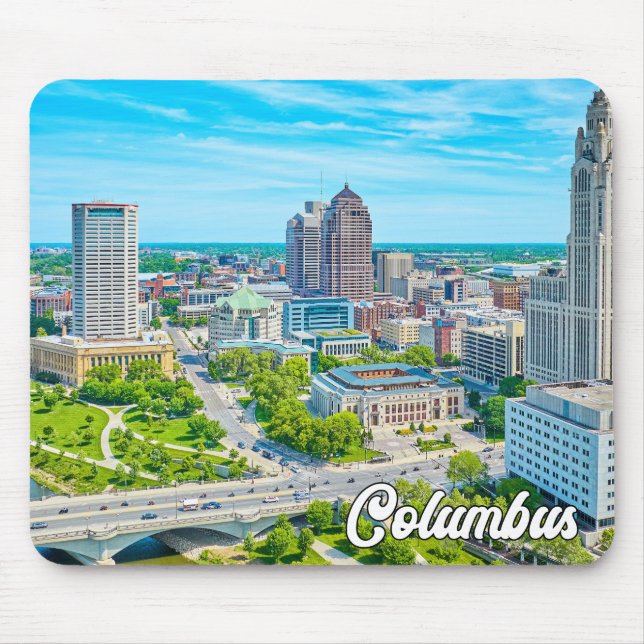 Mousepad Belo Columbus, Ohio, Estados Unidos (Frente)