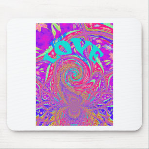 Mousepad Belo e incrível amor Texto original Impressão
