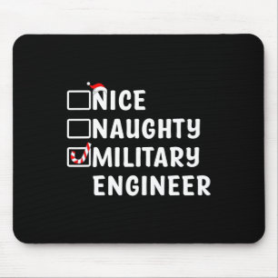 Mousepad Belo Engenheiro Militar Engraçado Eng Natal
