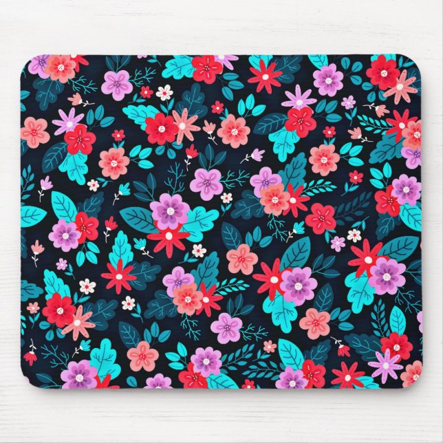 Mousepad Belo Fundo Floral Ditsy-56676 (Frente)