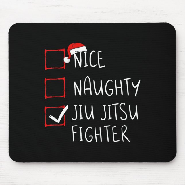 Mousepad Belo Jiu Jitsu Fighter List Sant (Frente)