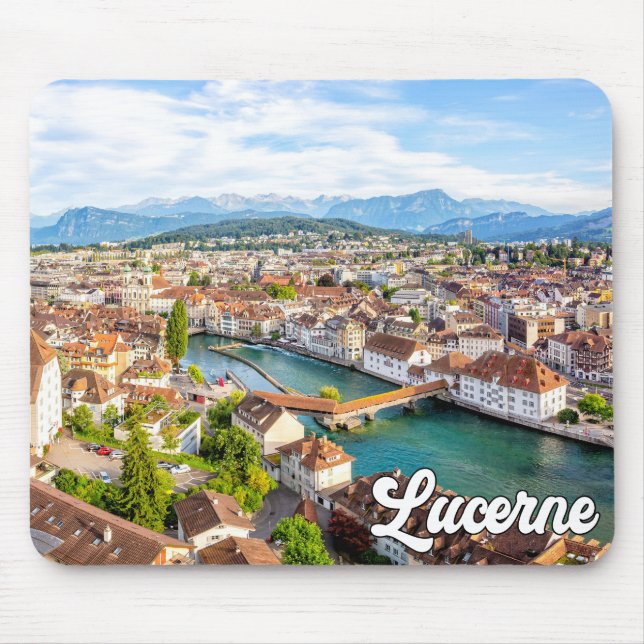 Mousepad Belo Lucerne, Suiça (Frente)