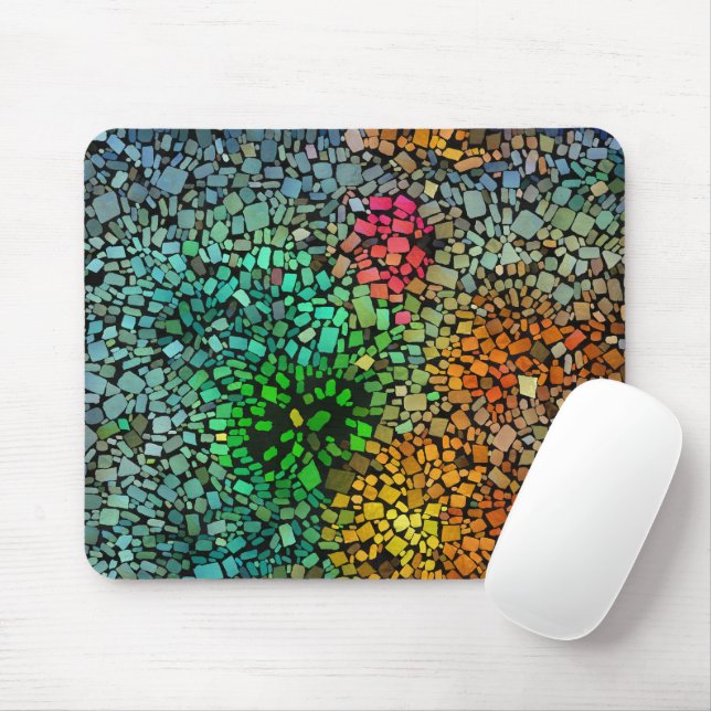 Mousepad Belo mosaico (Com mouse)