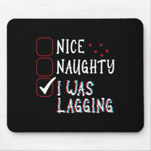 Mousepad Belo Natal de Jogos de Vídeos Malvados