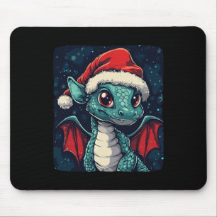 Mousepad Belo Natal Deseja De Um Dragão Festivo Festivo Gel