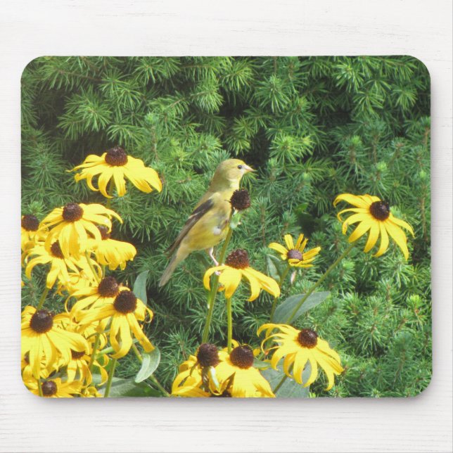 Mousepad Belo Pad de Mouse Amarelo (Frente)