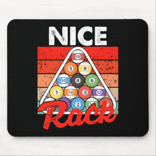 Mousepad Belo Rack Funny Billiards Player Piscina Billiard