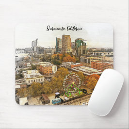 Mousepad Belo Sacramento California City View