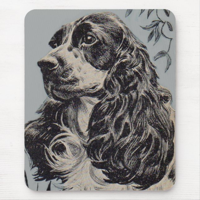 Mousepad belo spaniel de cocker (Frente)