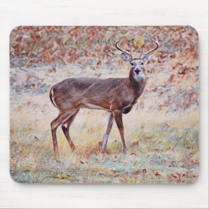 Mousepad Belo veado de Buck no Pad Selvagem de Mouse