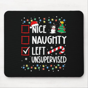 Mousepad Belo Velho Deixou a Lista de Natal Sem Supervisão