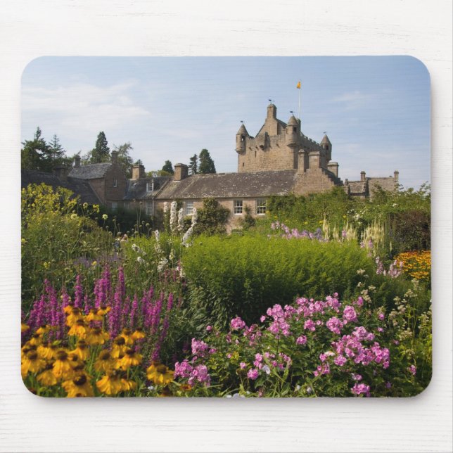 Mousepad Belos jardins e famoso castelo em (Frente)