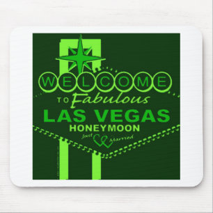 Mousepad Bem-vindo à Lua de mel de Las Vegas
