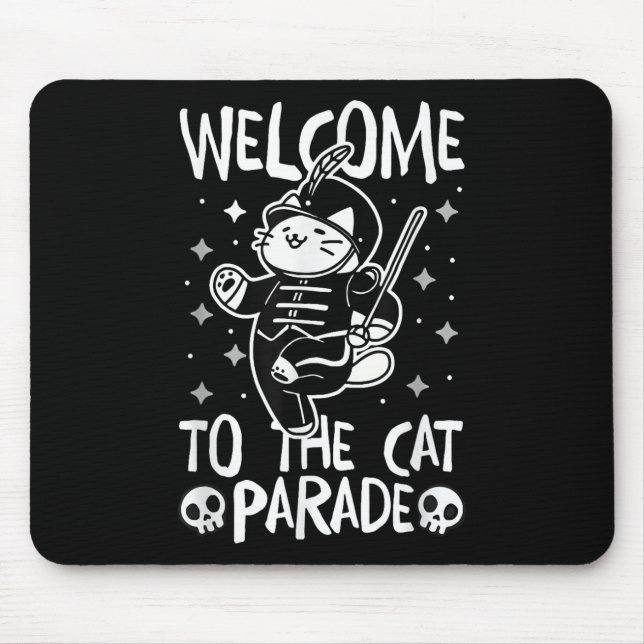Mousepad Bem-Vindo À Parada Do Gato (Frente)