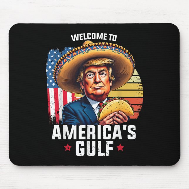 Mousepad Bem-Vindo Ao Golfo Das Américas, Gul Engraçado (Frente)