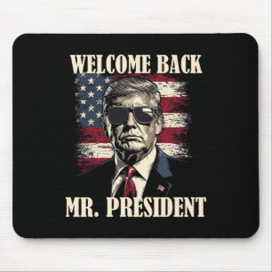 Mousepad Bem-vindo Byck Senhor Presidente Donald Trump Vitó