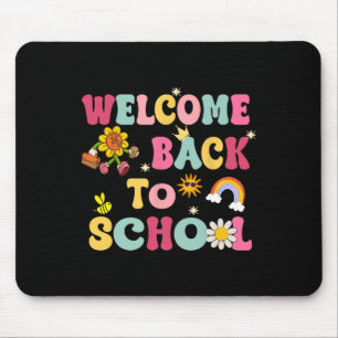 Mousepad Bem-vindo de Volta à Escola Agradecimento aos Prof