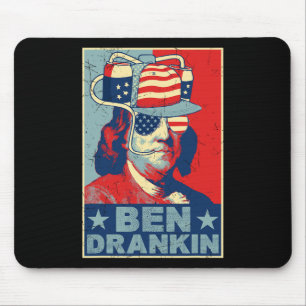 Mousepad Ben Drankin Beer 4 De Julho Beer Lover Drin