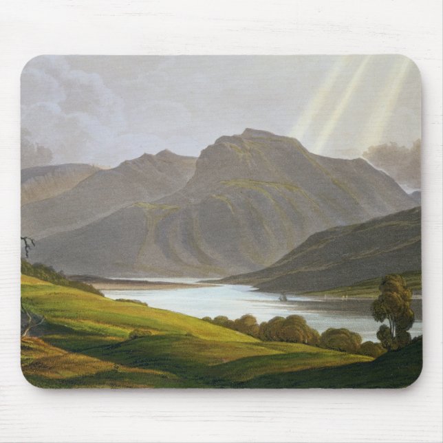 Mousepad Ben Nevis, placa XII 'do cenário do Grampian (Frente)