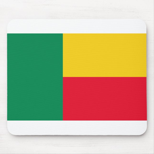 Mousepad Benin Flag (Frente)