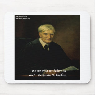 Mousepad Benjamin Cardozo "Quem Nós Somos" Citação