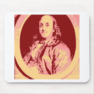 Mousepad Benjamin Franklin