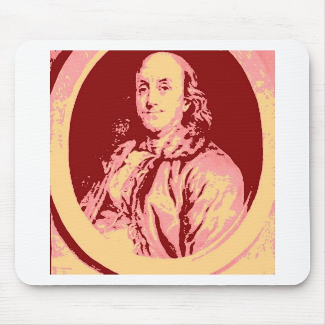 Mousepad Benjamin Franklin (Frente)