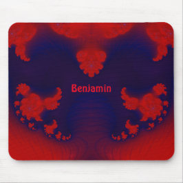 Mousepad BENJAMIN ~ Vermelho e Azul