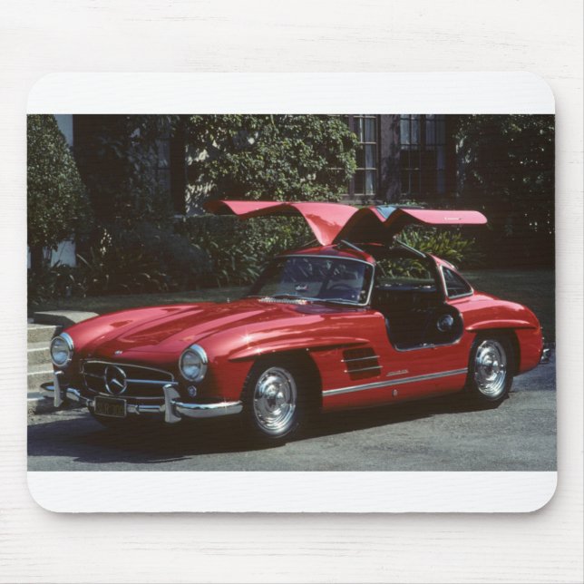 Mousepad Benz clássico Gullwing de Mercedes (Frente)