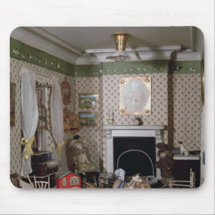 Mousepad Berçário com os brinquedos da "senhorita Milha"