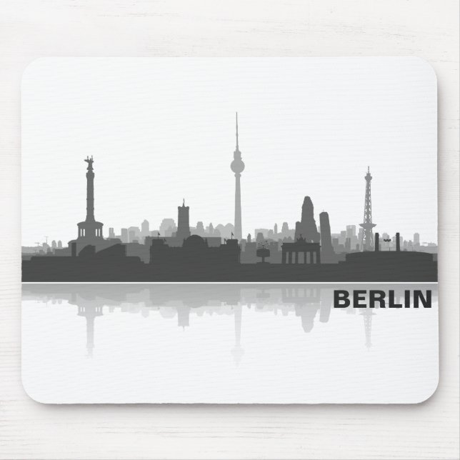 Mousepad Berlim Skyline (Frente)