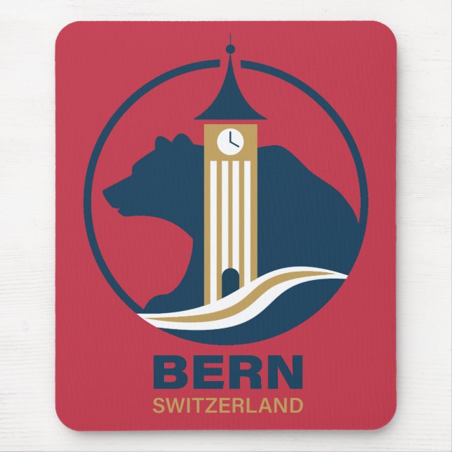 Mousepad Berna Suíça Europa (Frente)
